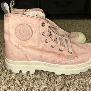 Palladium Pink High-Top Sneakers